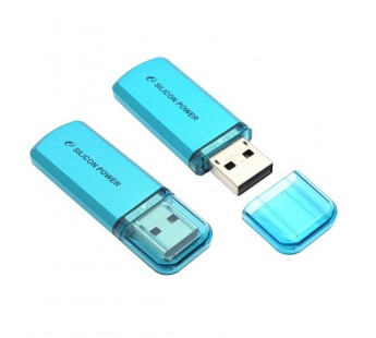 Флеш-накопитель USB 32GB Silicon Power Helios 101 голубой#2106750