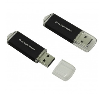 Флеш-накопитель USB 32GB Silicon Power Ultima II чёрный#2112505