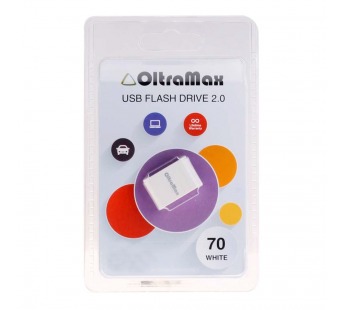 Флеш-накопитель USB 4GB OltraMax 70 белый#115992