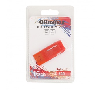 USB 16GB OltraMax 240 красный#2106801
