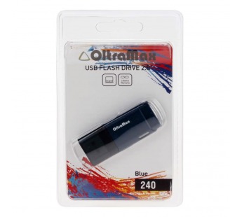 Флеш-накопитель USB 16GB OltraMax 240 синий#2106802
