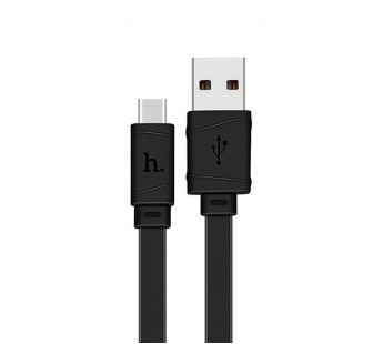 Кабель USB - Type-C Hoco X5 Bamboo (100см) (black)#116073