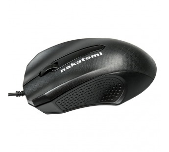 Мышь оптическая Nakatomi MON-07U, USB, черная#1914999