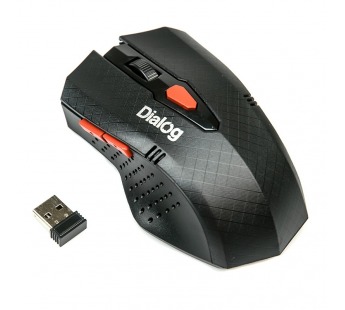 Мышь беспроводная Dialog MROP-09U, USB, черная#2139465