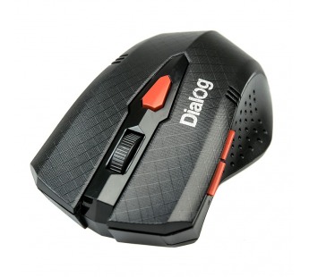 Мышь беспроводная Dialog MROP-09U, USB, черная#2139467