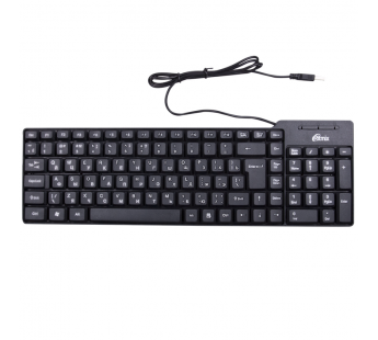 Клавиатура RITMIX RKB-100, черная, USB#1688065