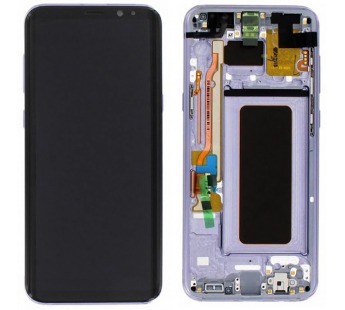 Дисплей Samsung G955F (S8+) модуль Фиолетовый - Оригинал#1815088