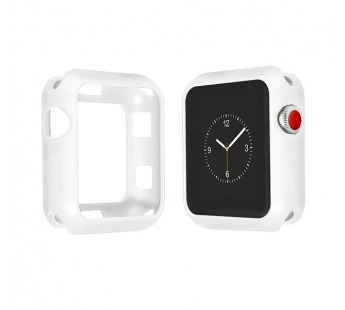 Чехол для часов - TPU Case для Apple Watch 38 мм (white)#168351