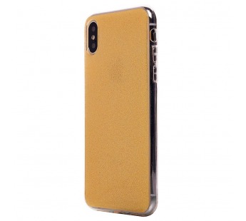 Чехол-накладка - Glamour для Apple iPhone X/XS (gold)#146156