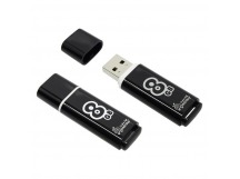 Флеш-накопитель USB 8Gb Smart Buy Glossy series black