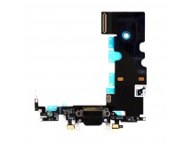 Шлейф для iPhone 8/SE (2020) на системный разъем/микрофон Черный