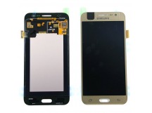 Дисплей для Samsung J500F в сборе с тачскрином Золото - Оригинал