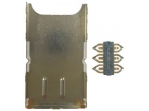 Коннектор SIM для Motorola X Play (комплект 3 шт.)