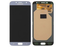 Дисплей для Samsung J730F (J7 2017) в сборе с тачскрином Серебро - (AMOLED, с регулировкой подсветки)