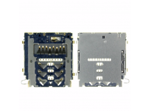 Коннектор SIM+MMC для Samsung A300F/A500F/A700FD