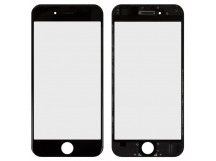 Модульное стекло iPhone 6 в сборе с рамкой, OCA Черное