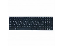 Клавиатура для ноутбука Lenovo Y570/Y570P черная/с рамкой