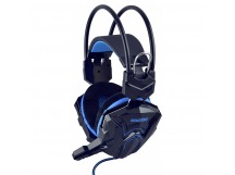 Гарнитура Smartbuy SBHG-1000 RUSH SNAKE, черная/синяя, игровая