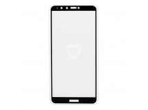 Защитное стекло Full Screen Brera 2,5D для Huawei Y9 2018 (black)