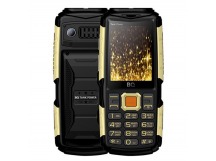 Мобильный телефон BQM-2430 Tank Power Чёрный+Золото