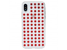 Чехол-накладка Blingbally BGB-001 для Apple iPhone X (red)