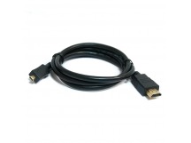Кабель Dialog HDMI - micro HDMI - HC-A0410B (CV-0310-B black) V1.4, длина 1.0 м, в блистер
