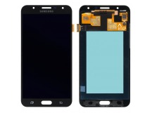 Дисплей для Samsung J701F (J7 Neo) в сборе с тачскрином Черный - (AMOLED, с регулировкой подсветки)