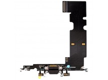 Шлейф для iPhone 8 Plus на системный разъем/микрофон Черный