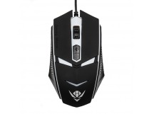 Мышь оптическая Nakatomi MOG-02U Gaming mouse, игровая, USB, черная