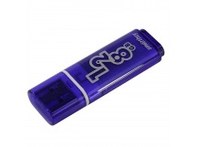 Флеш-накопитель USB 3.0 128GB Smart Buy Glossy темно синий