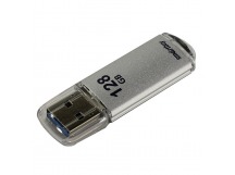 Флеш-накопитель USB 3.0 128GB Smart Buy V-Cut серебро
