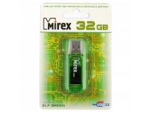 Флеш-накопитель USB 32GB Mirex ELF зелёный (ecopack)