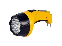 Фонарь SMARTBUY SBF-85-Y, жёлтый, аккум-ный, 15LED, 4V 0.8Ah, ЗУ 220V (1/60)