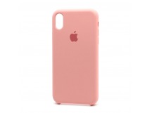 Чехол-накладка Silicone Case Apple iPhone XR розовый