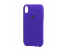 Чехол-накладка Silicone Case Apple iPhone XR фиолетовый