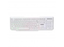 Клавиатура SmartBuy ONE 333, USB, белая, проводная, с подсветкой (1/20)