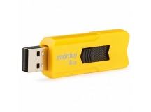 Флеш-накопитель USB 8GB Smart Buy Stream жёлтый