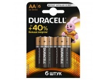 Элемент питания DURACELL LR6 BL6 BASIC (60/35280)