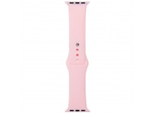 Ремешок - ApW03 для Apple Watch 38/40 mm Sport Band (L) (light pink)