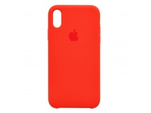 Чехол-накладка - Soft Touch для Apple iPhone XR (dark orange)