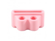 Держатель - силиконовый для наушников Apple AirPods (pink)