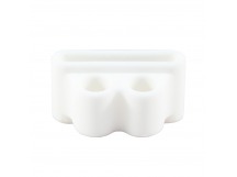 Держатель - силиконовый для наушников Apple AirPods (white)
