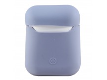 Чехол - Soft touch для кейса Apple AirPods 2 (blue horizon)
