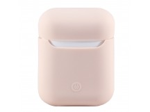 Чехол - Soft touch для кейса Apple AirPods 2 (pink sand)