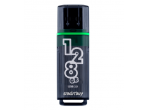 Флеш-накопитель USB 3.0 128GB Smart Buy Glossy темно серый