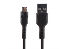 Кабель USB - micro USB Hoco U31 Babay (100см) (black)