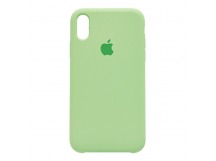 Чехол-накладка - Soft Touch для Apple iPhone XR (light green)