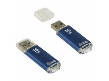 Флеш-накопитель USB 16Gb Smart Buy V-Cut (blue)