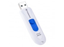 Флеш-накопитель USB 3.0 64GB Transcend JetFlash 790 белый