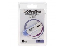 Флеш-накопитель USB 8GB OltraMax 220 фиолетовый
